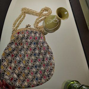 Vintage Chain Carpet Bag